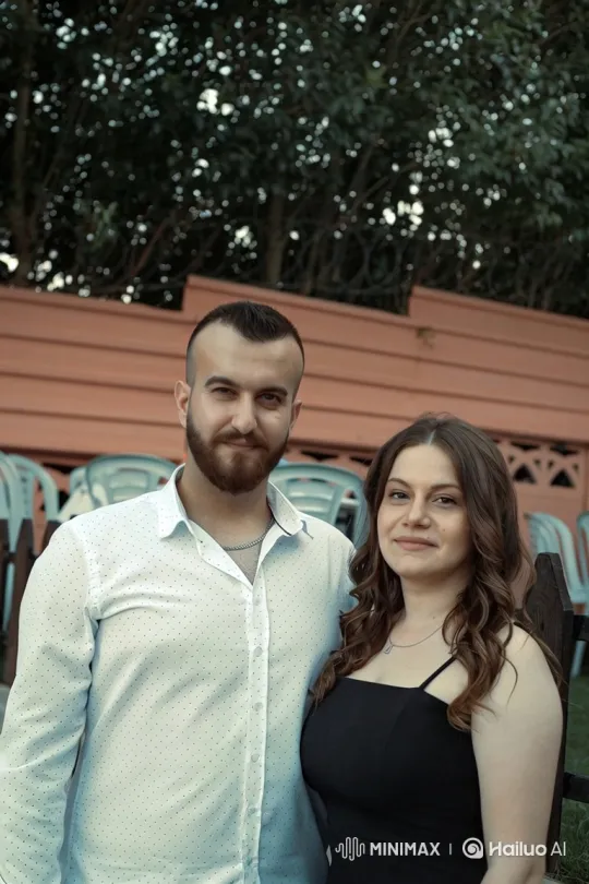 Couple and Daughter's Joyful Family Moment – AI Generated Video | Hailuo AI
