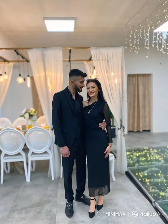 Family's Joyful Reunion at Elegant Evening Event – AI Generated Video | Hailuo AI