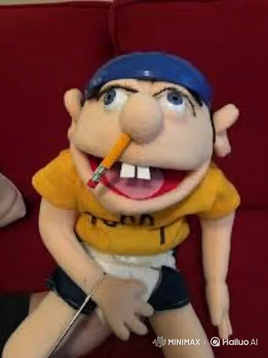 Puppet Slaps Diaper in Static Shot – AI Generated Video | Hailuo AI