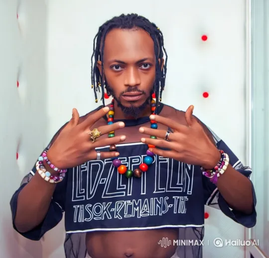 Vibrant Concert Performance of a Braided Male Singer – AI Generated Video | Hailuo AI