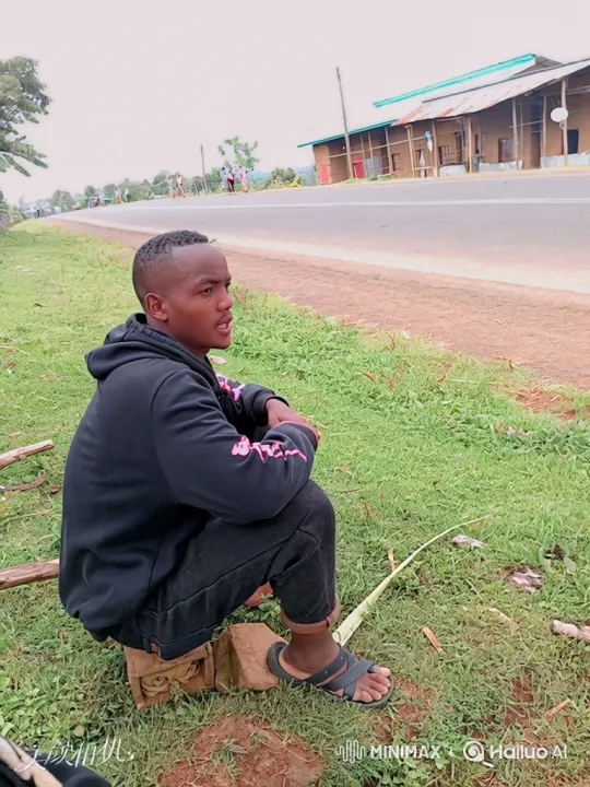 Young Man Finds Peace and Gratitude in Rural Setting – AI Generated Video | Hailuo AI