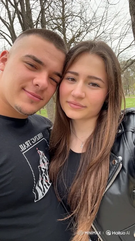 Family Reunion: Couple Embraces Daughter in Park – AI Generated Video | Hailuo AI