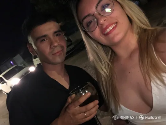 Candid Family Moment Captured on a Quiet Night Street – AI Generated Video | Hailuo AI