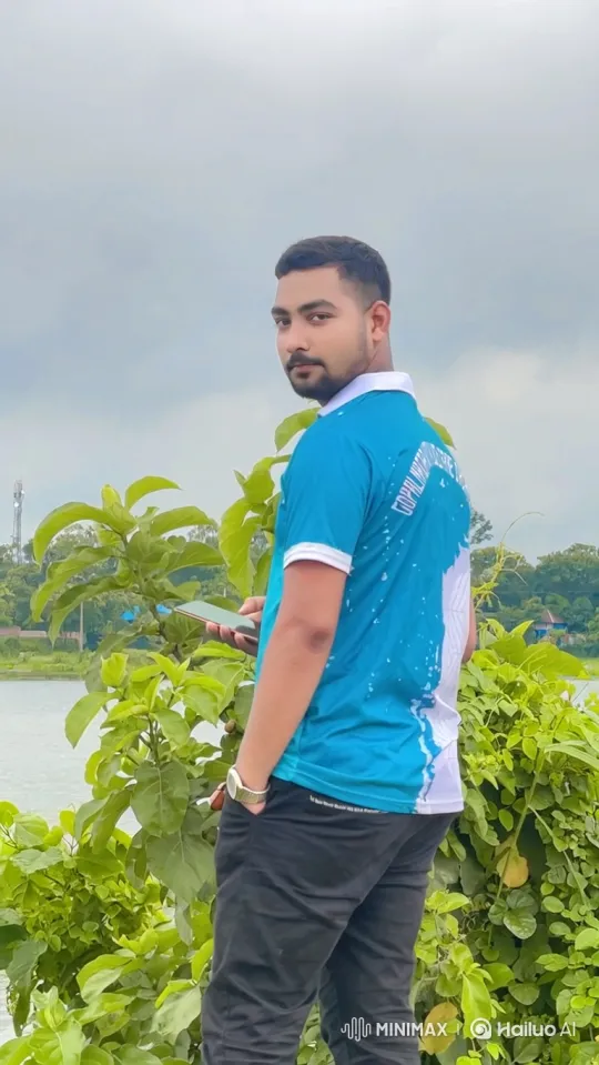 Young Couple's Silent Connection by a Lake – AI Generated Video | Hailuo AI