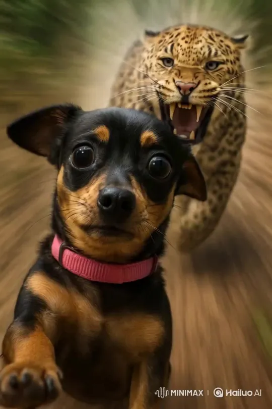 Leopard: A Majestic Predator of the Wild – AI Generated Video | Hailuo AI