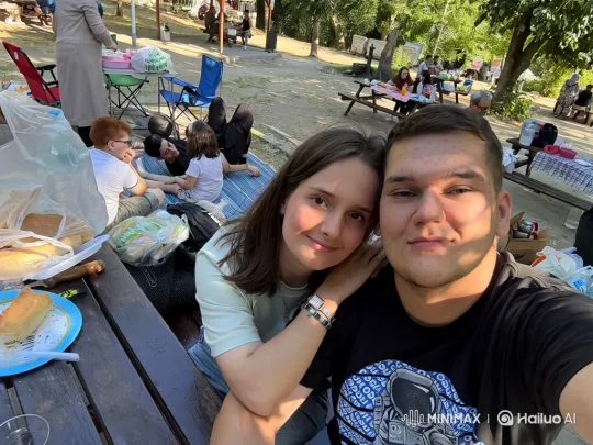 Family Embrace Captured on iPhone Video – AI Generated Video | Hailuo AI