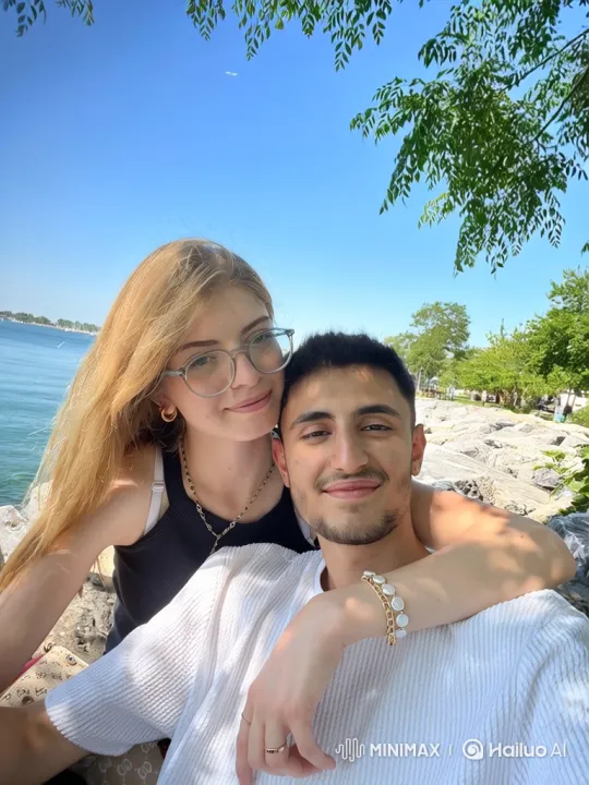 Family Embrace Captured on Summer Evening – AI Generated Video | Hailuo AI
