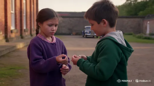Orphanage Promise: Young Lovers' Farewell Vow – AI Generated Video | Hailuo AI
