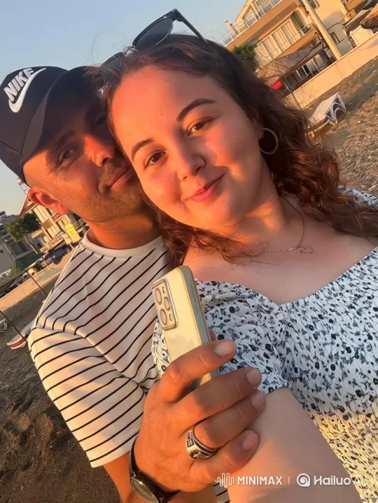 Family Embrace on the Beach During Sunset – AI Generated Video | Hailuo AI
