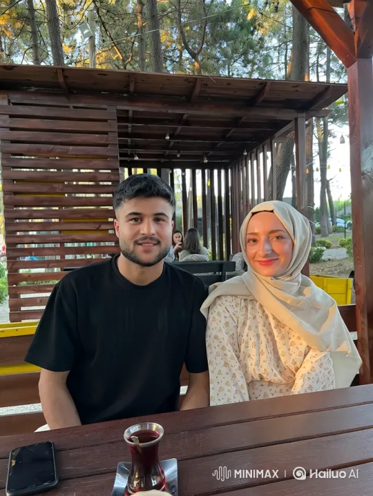 Family Embrace Captured in Outdoor Setting – AI Generated Video | Hailuo AI