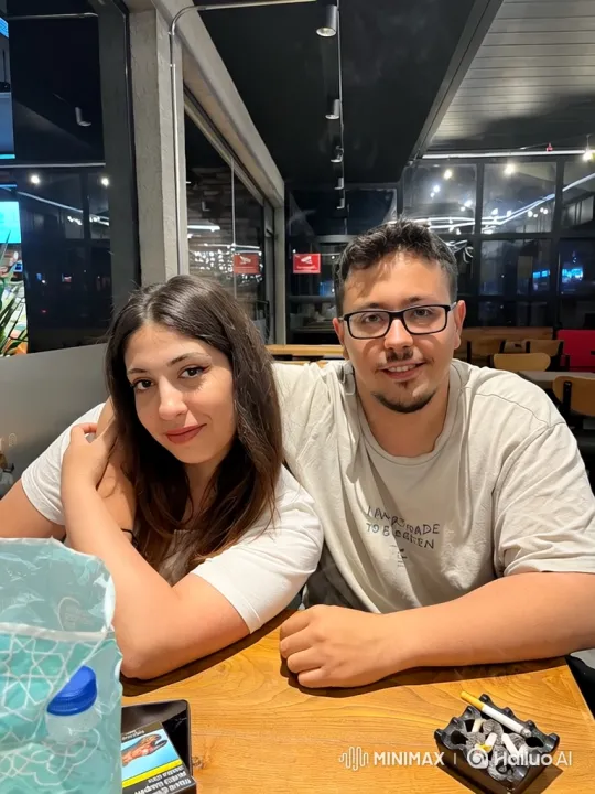 Couple Reunites with Daughter in Heartwarming Patio Hug – AI Generated Video | Hailuo AI
