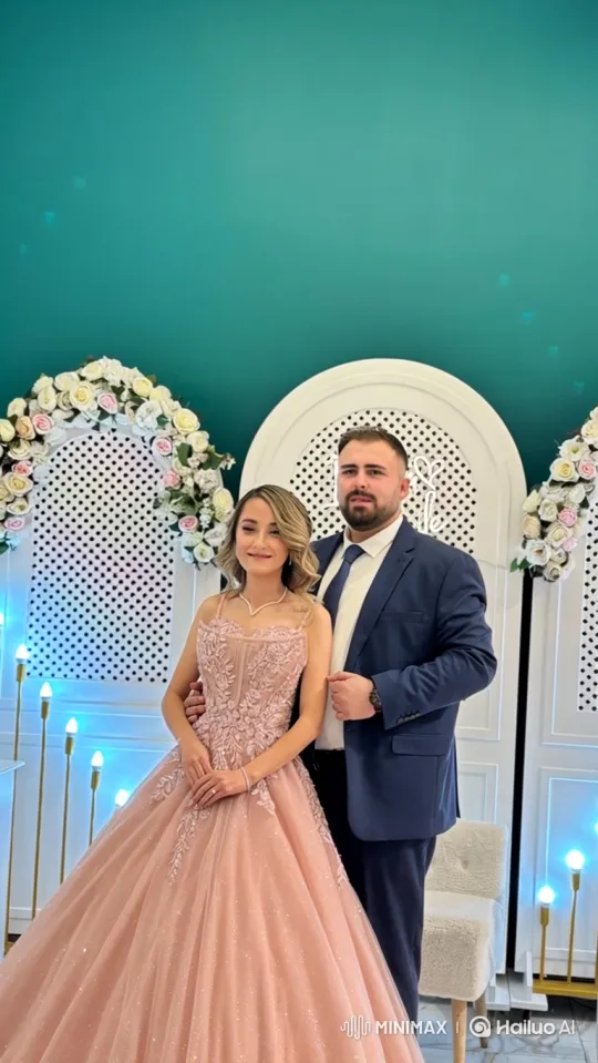 Family Portrait: Couple and Daughter's Loving Embrace – AI Generated Video | Hailuo AI