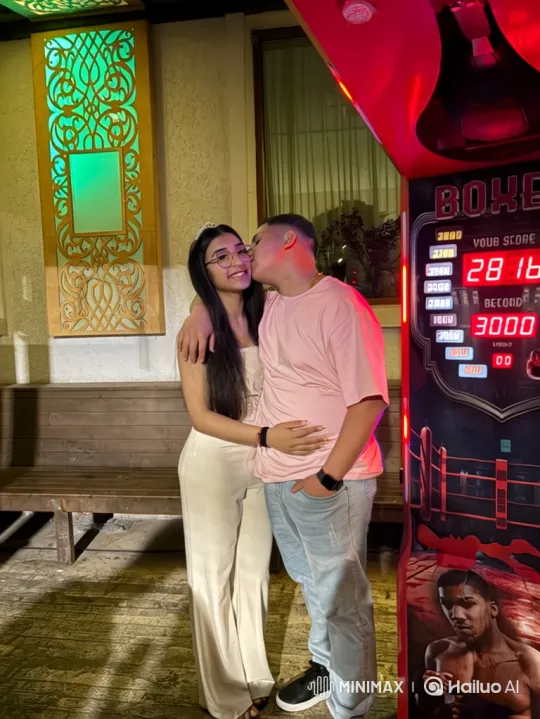 Family Embraces Under Summer Party Lights – AI Generated Video | Hailuo AI