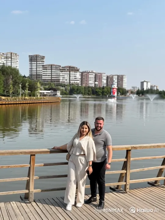 Young Family's Loving Embrace Captured on Vertical Video – AI Generated Video | Hailuo AI
