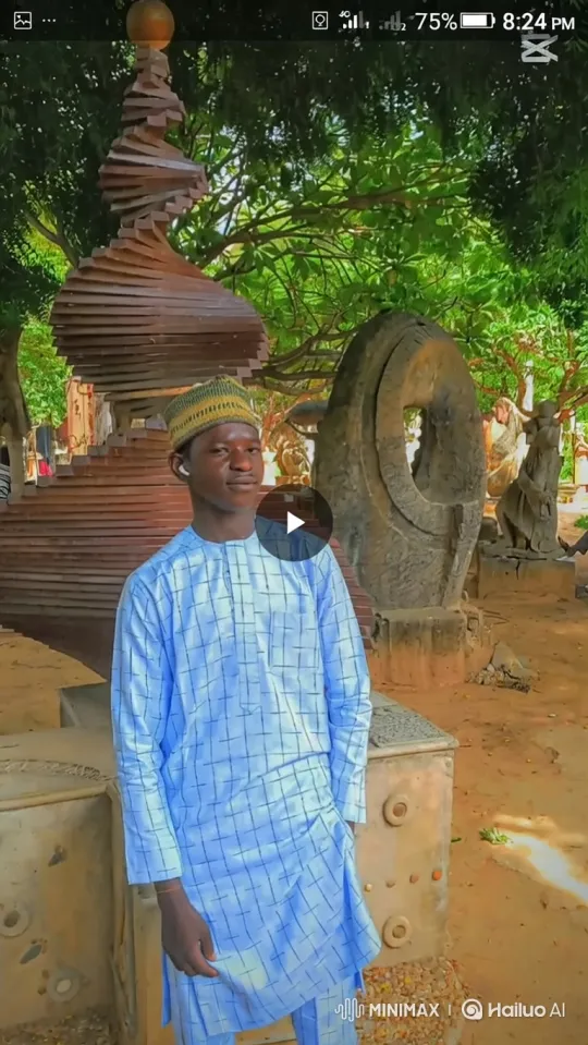 Young Man Enters Rolls-Royce in Art Garden – AI Generated Video | Hailuo AI