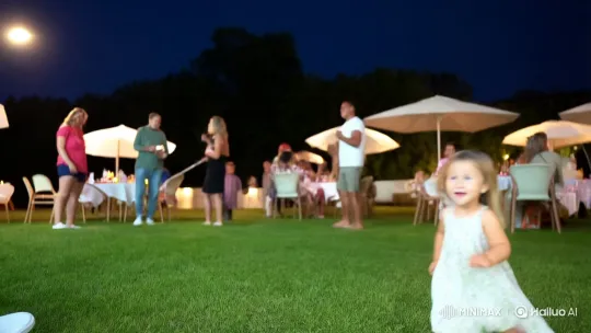 Family's Joyful Summer Gathering Captured on Video – AI Generated Video | Hailuo AI