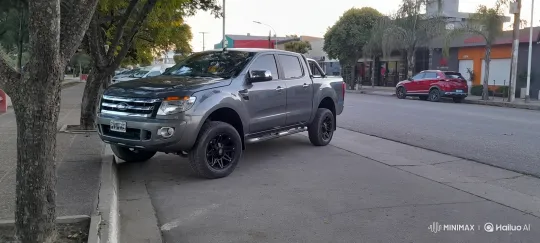 Gray Ford Ranger Transforms with Air Suspension Lowering – AI Generated Video | Hailuo AI