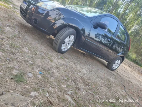 Car's Slow Descent on Uneven Dirt Road – AI Generated Video | Hailuo AI