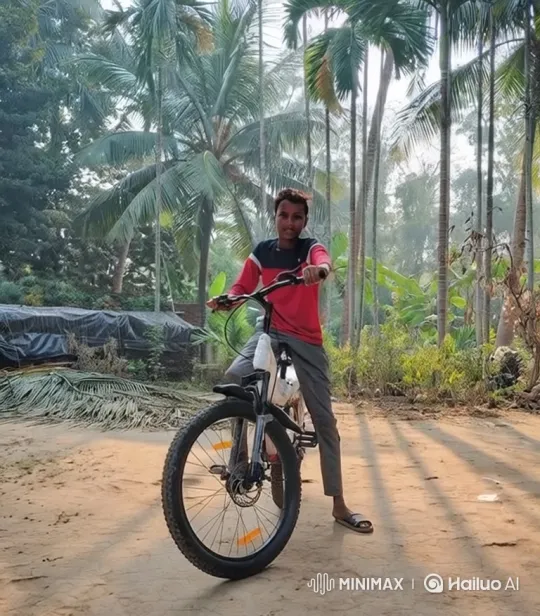 Journey from a Boy's Bicycle to Earth's Orbit – AI Generated Video | Hailuo AI