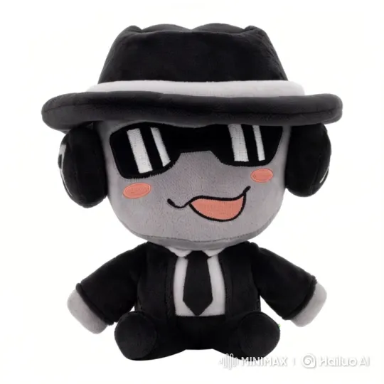 Plush Character Enjoys and Expands from Eating Pizza and Burgers – AI Generated Video | Hailuo AI