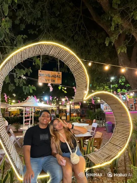 Cozy Modern Restaurant: Family of Three's Affectionate Moment – AI Generated Video | Hailuo AI