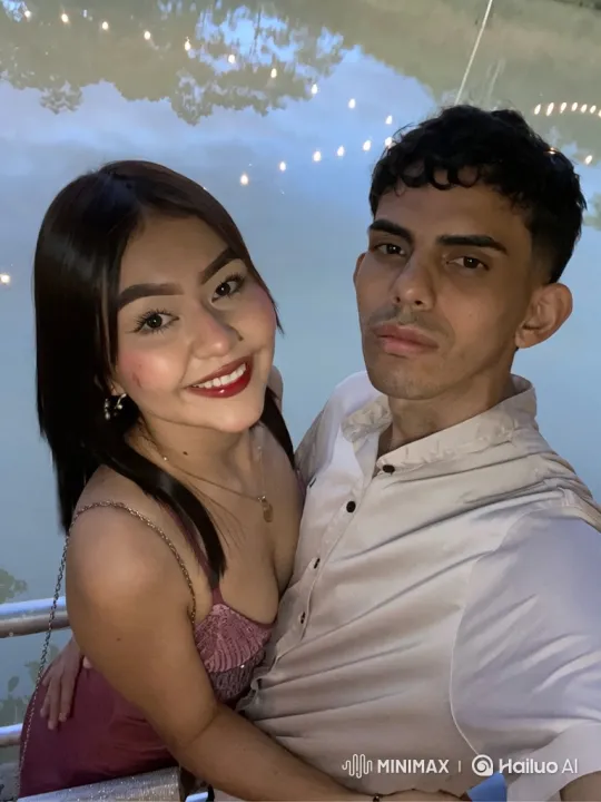 Family Embrace by Sunset Lake at Twilight – AI Generated Video | Hailuo AI
