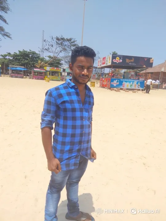 Young Man Enjoying a Serene Beach Day – AI Generated Video | Hailuo AI
