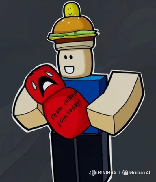 Animated Cartoon Character Bounces with Animated Boxing Glove – AI Generated Video | Hailuo AI