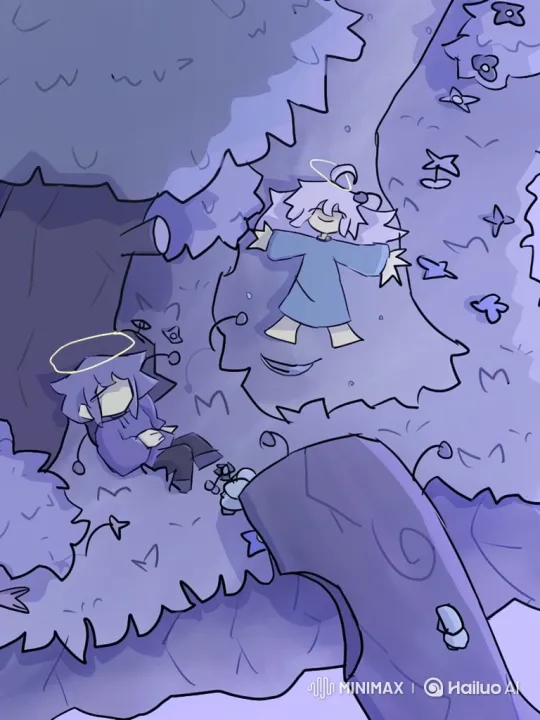Manga-Inspired Characters Engage in a Dynamic Magical Duel – AI Generated Video | Hailuo AI