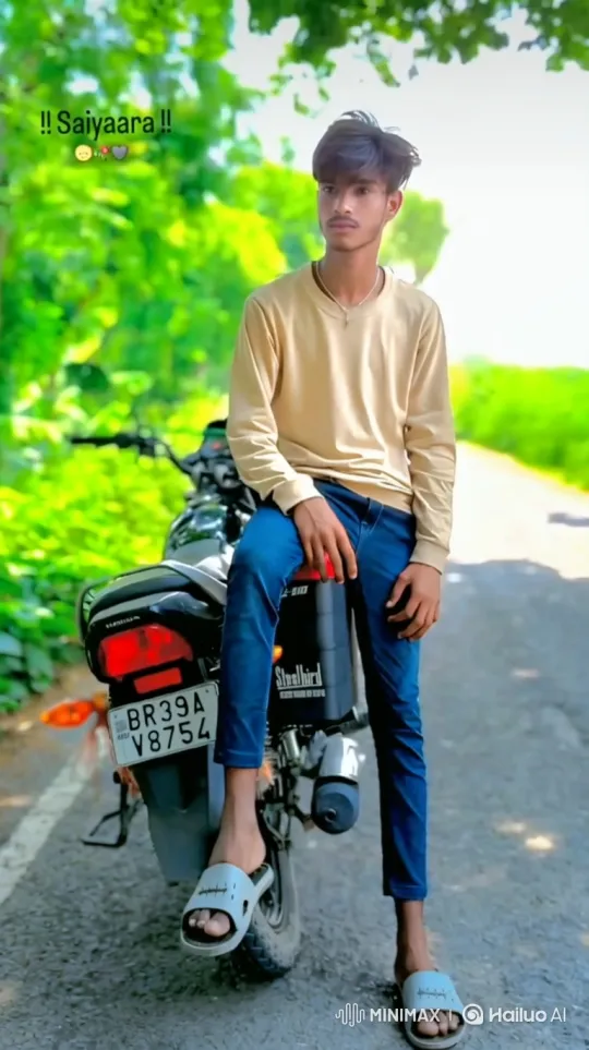 Young Man Meets Mentor on Roadside – AI Generated Video | Hailuo AI