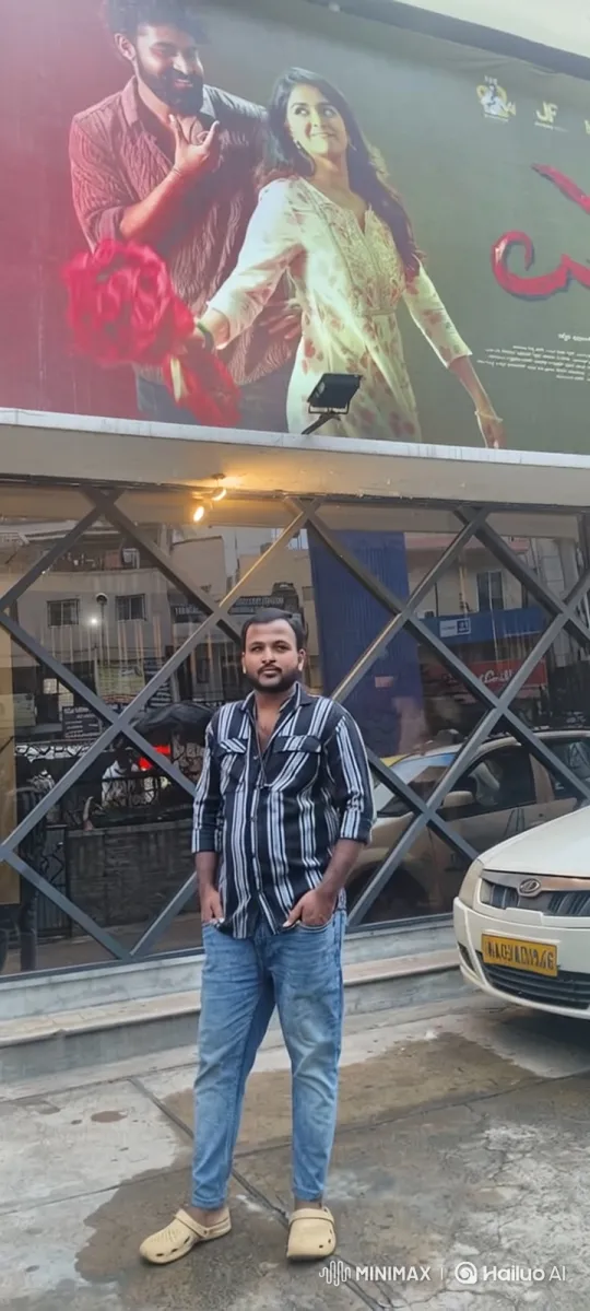 Man in Striped Shirt Meets Narendra Modi Lookalike – AI Generated Video | Hailuo AI