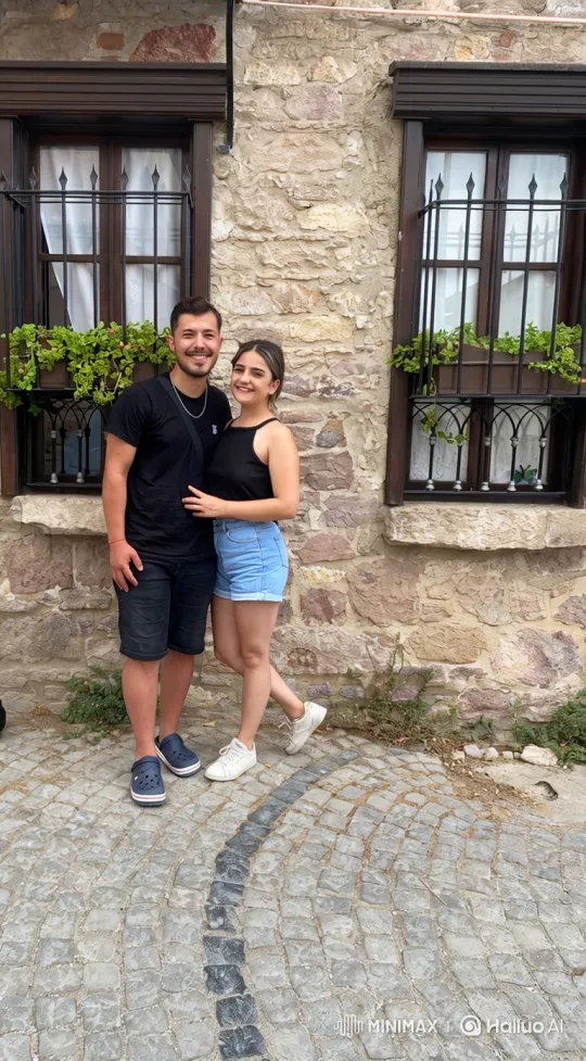 Young Family's Joyful Reunion Captured on Vertical Video – AI Generated Video | Hailuo AI