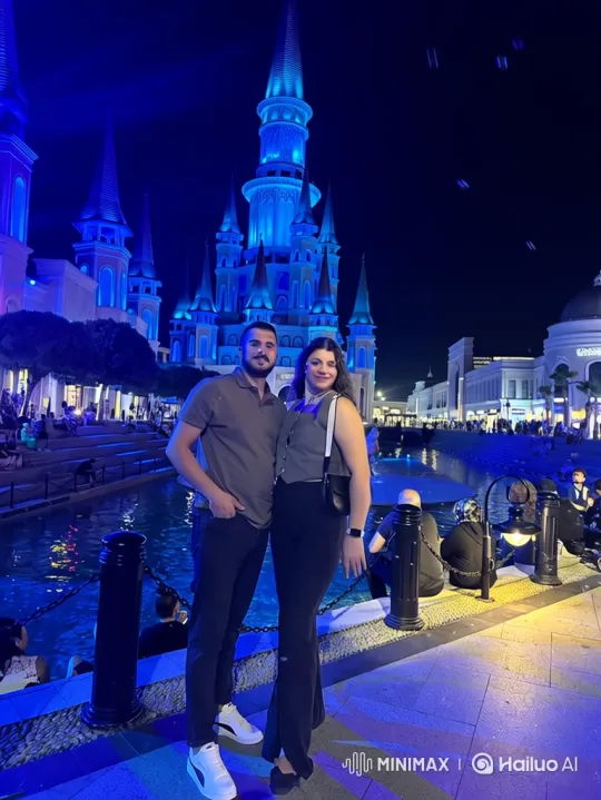 Family Reunion: Loving Embrace on Summer Night – AI Generated Video | Hailuo AI