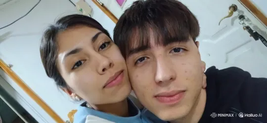 Young Couple Embraces Daughter in Sunny Small Town – AI Generated Video | Hailuo AI