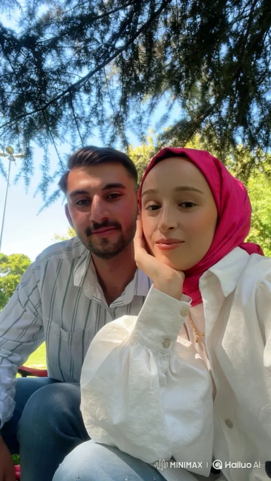 Family Embrace in the Park - Heartwarming Moment – AI Generated Video | Hailuo AI