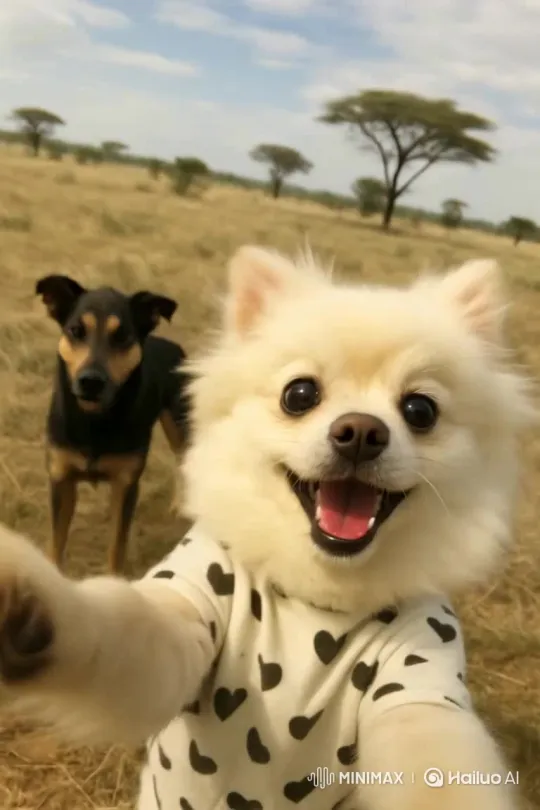 Transform Photo: Cat Replaced with Dog – AI Generated Video | Hailuo AI