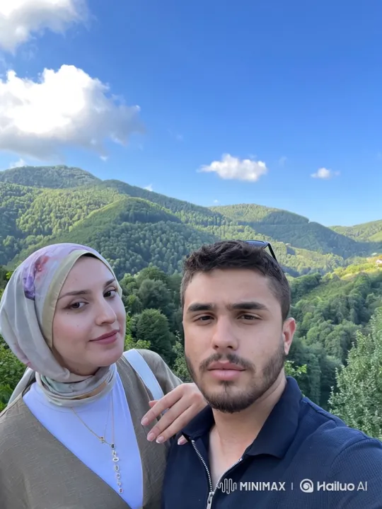 Family Embrace Captured on a Warm Evening – AI Generated Video | Hailuo AI