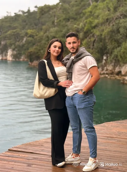 Young Couple and Daughter's Joyful Reunion – AI Generated Video | Hailuo AI