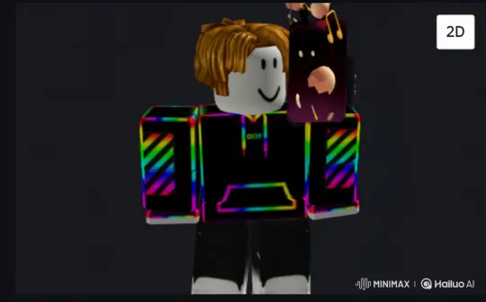 Roblox Avatar Transforms into Alien Mech Suit – AI Generated Video | Hailuo AI