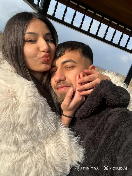 Family Reunion: Young Couple and Their Son's Embrace – AI Generated Video | Hailuo AI
