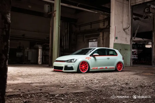 Dragon Transformer: Car to Monster in Industrial Warehouse – AI Generated Video | Hailuo AI