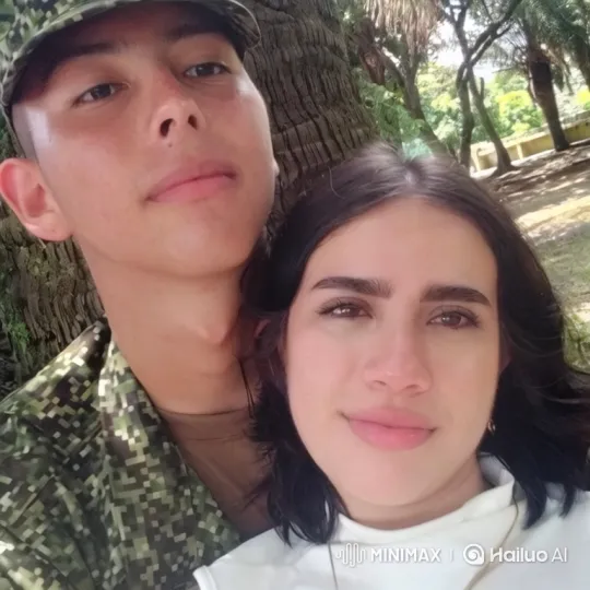 Young Family's Intimate Moment in Park – AI Generated Video | Hailuo AI