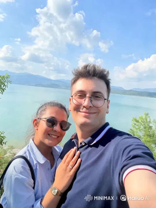 Family Reunion: Joyful Little Girl with Parents in Summer Setting – AI Generated Video | Hailuo AI