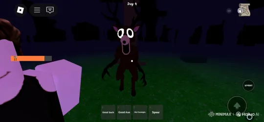 Deer-Like Monster Performs Unsettling Dance in Horror Game – AI Generated Video | Hailuo AI