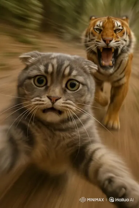 Unveiling the Majestic World of Tigers – AI Generated Video | Hailuo AI