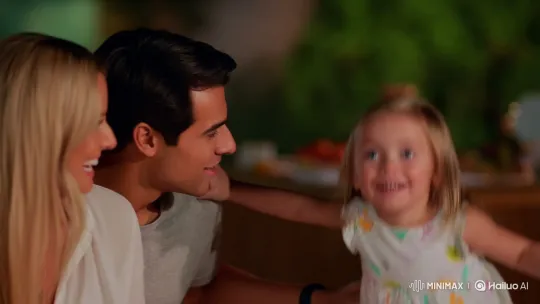 Family Reunion in Summer Evening Light – AI Generated Video | Hailuo AI