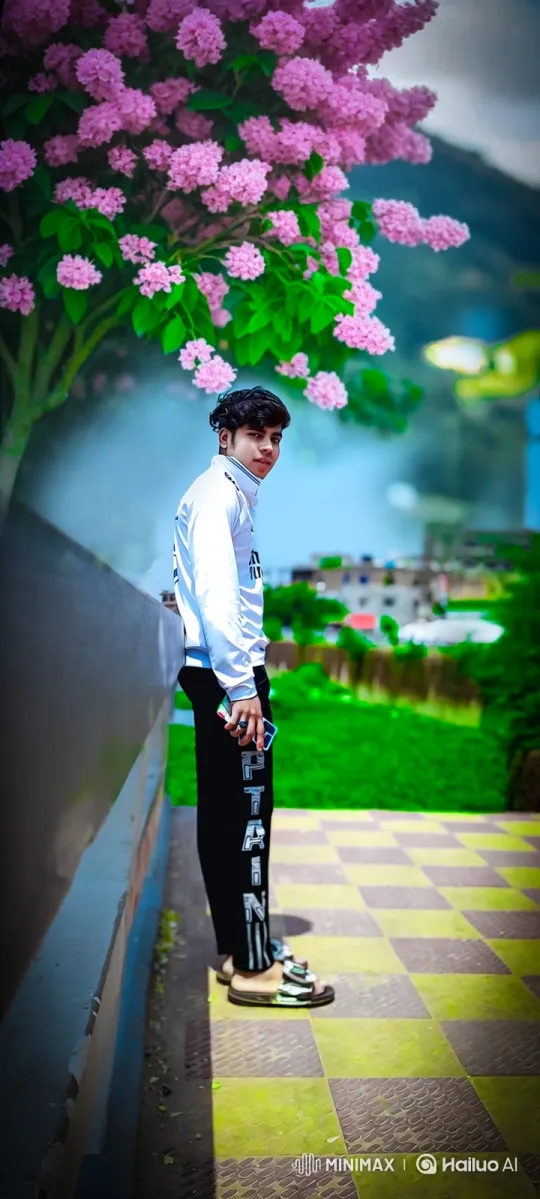 Couple's Intimate Moment Under Blooming Tree – AI Generated Video | Hailuo AI