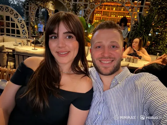 Family Moment: Young Couple and Child Embrace – AI Generated Video | Hailuo AI