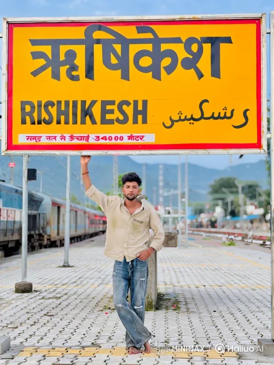 Young Man Meets Narendra Modi at Rishikesh Station – AI Generated Video | Hailuo AI