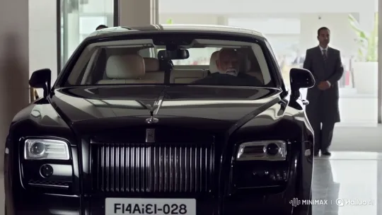 Prime Minister Modi Arrives in Rolls Royce for Formal Greeting – AI Generated Video | Hailuo AI